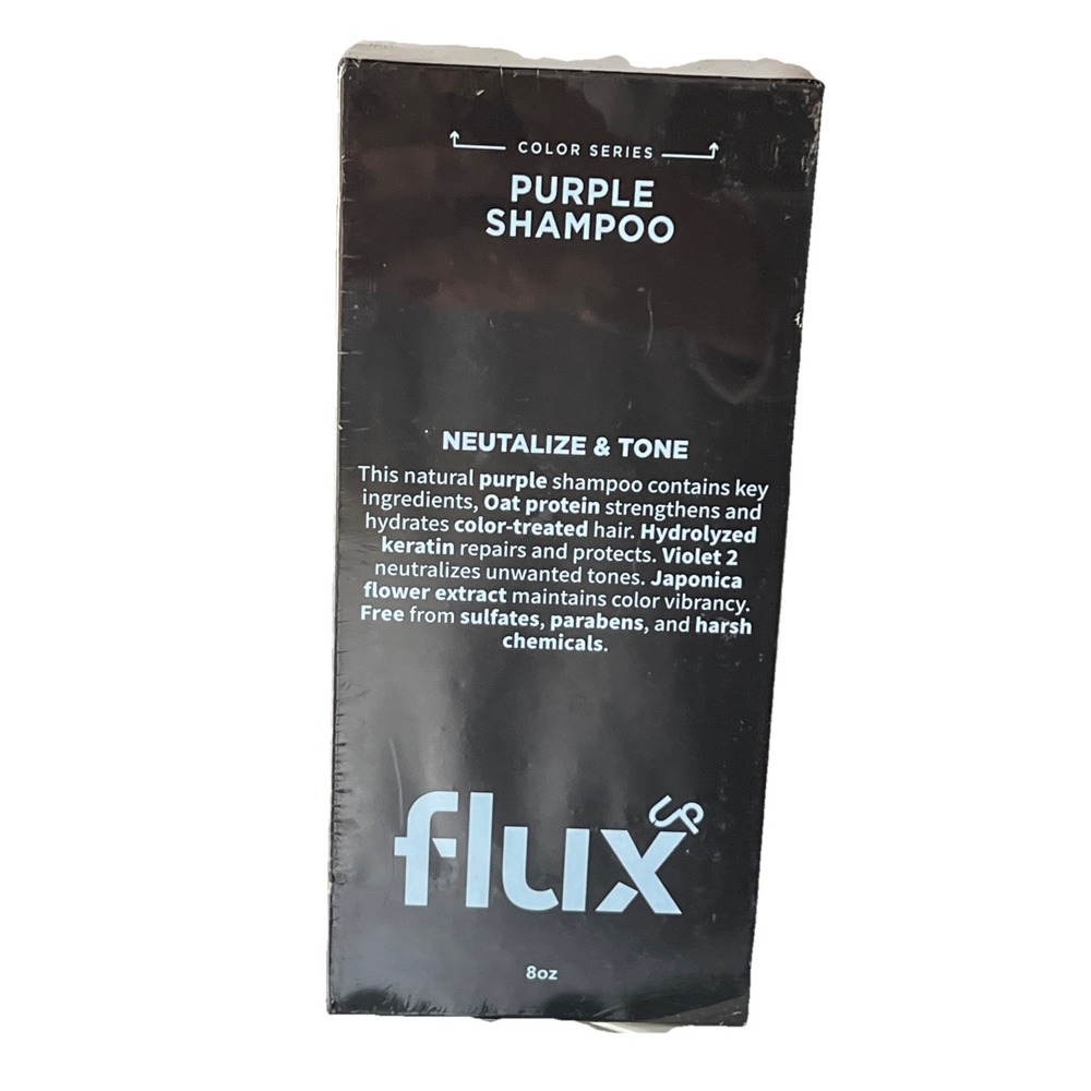 Flux Up Purple Shampoo Color Series Neutralize And Tone‎ 8 Oz USA Made New